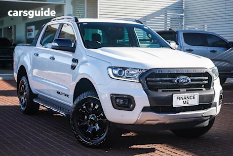 White 2019 Ford Ranger Double Cab Pick Up Wildtrak 2.0 (4X4)