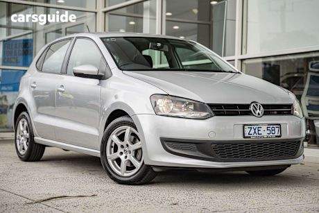 Silver 2013 Volkswagen Polo Hatch 77TSI COMFORTLINE F