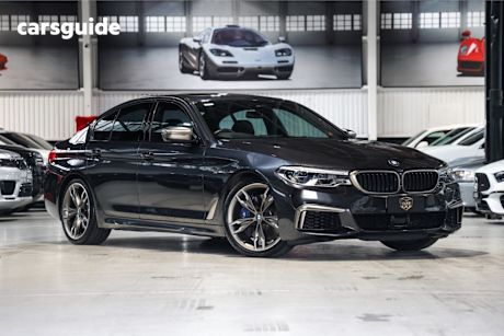 Grey 2020 BMW 5 Sedan M550I XDRIVE PURE 4WD