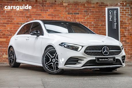 White 2018 Mercedes-Benz A200 Hatchback