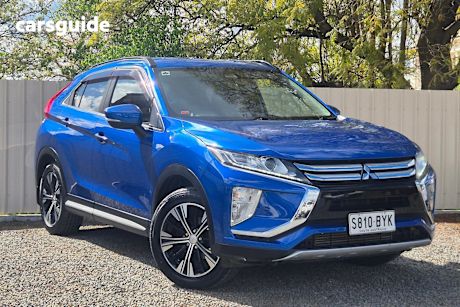 Blue 2018 Mitsubishi Eclipse Cross SUV ES F