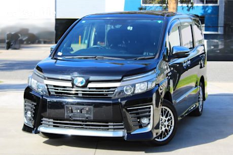 Black 2017 Toyota Voxy SUV ZS KIRAMEKI