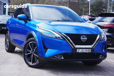 Blue 2023 Nissan Qashqai Wagon Ti 2-Tone