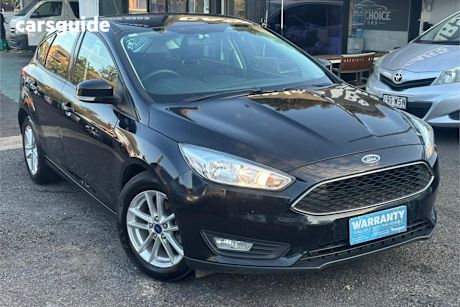 Black 2016 Ford Focus Hatch TREND F