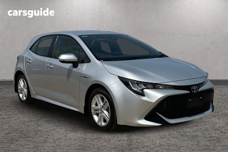 Silver 2022 Toyota Corolla Hatch ASCENT SPORT HYBRID F