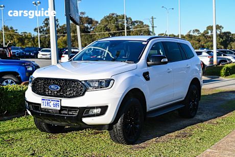 White 2021 Ford Everest Wagon Sport (Rwd)
