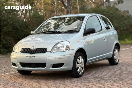 Blue 2004 Toyota Echo Hatchback