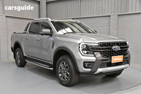 Silver 2024 Ford Ranger Double Cab Pick Up Wildtrak 3.0 (4X4)