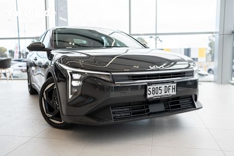 Grey 2025 Kia K4 Sedan Sport
