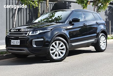 Black 2016 Land Rover Range Rover Evoque Wagon Td4 150 Se