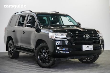 Black 2020 Toyota Landcruiser Wagon Lc200 Sahara (4X4)