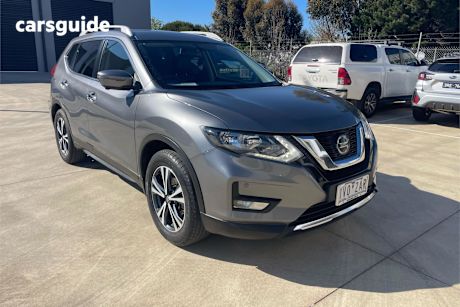 Grey 2022 Nissan X-Trail Wagon St-L (2Wd)