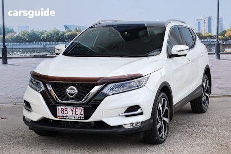 White 2018 Nissan Qashqai Wagon Ti