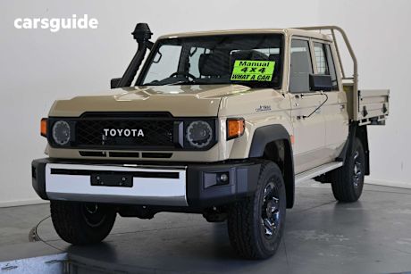 Grey 2025 Toyota Landcruiser Ute Tray GXL 4X4