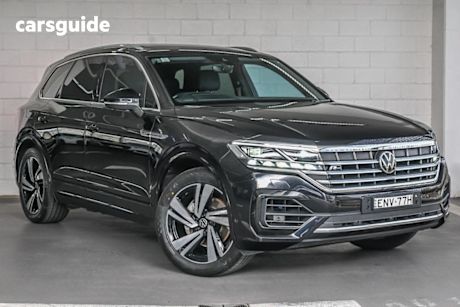 Black 2021 Volkswagen Touareg SUV 210TDI R-LINE 4WD