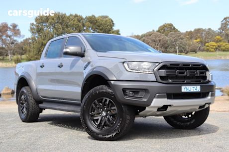 Grey 2018 Ford Ranger Double Cab Pick Up Raptor 2.0 (4X4)