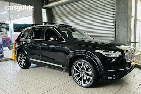 Black 2017 Volvo XC90 Wagon T6 Inscription