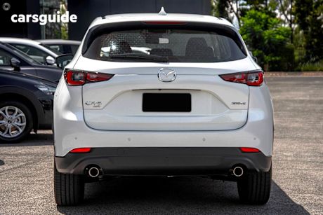 White 2025 Mazda CX-5 SUV G25 TOURING 4X4