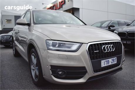 Grey 2014 Audi Q3 Wagon 2.0 Tfsi Quattro (125Kw)