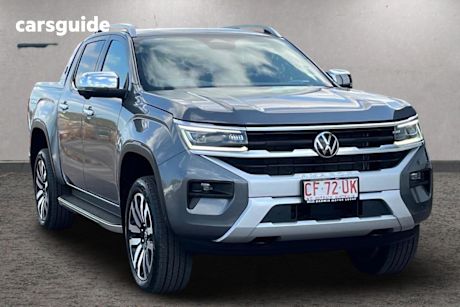 Grey 2023 Volkswagen Amarok Dual Cab Utility Aventura Tsi452 4Motion