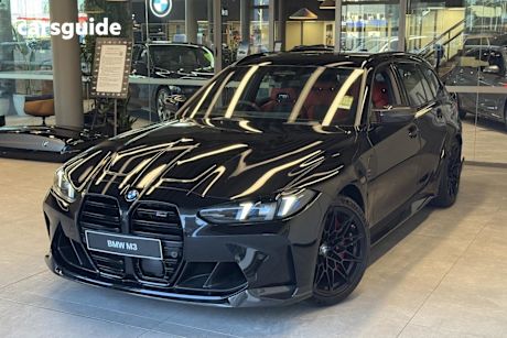 Black 2024 BMW M3 Wagon Competition Touring M Xdrive
