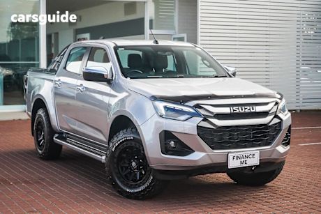 Silver 2024 Isuzu D-MAX Crew Cab Utility Ls-U+ (4X4)