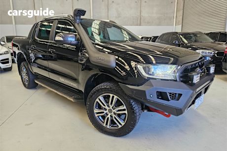 Black 2021 Ford Ranger Double Cab Pick Up Wildtrak 2.0 (4X4)