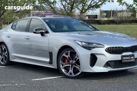 Silver 2018 Kia Stinger Sedan GT R