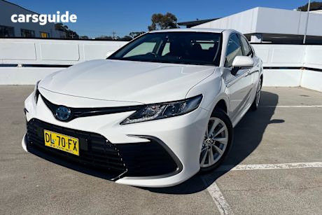 White 2024 Toyota Camry Sedan ASCENT F