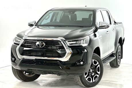 Black 2023 Toyota Hilux Ute Tray SR5 4X4