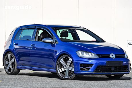 Blue 2014 Volkswagen Golf Hatch R 4WD
