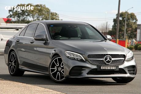 Grey 2019 Mercedes-Benz C-CLASS Sedan C200 R