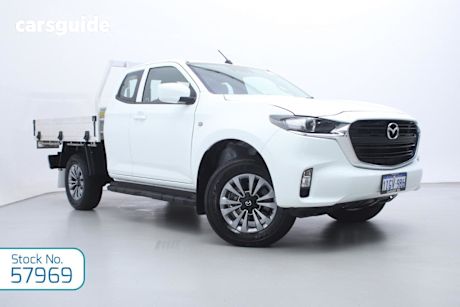 White 2024 Mazda BT-50 Cab Chassis Xt (4X4)