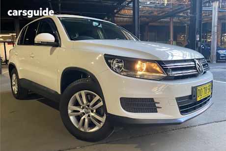 White 2012 Volkswagen Tiguan Wagon 118 Tsi (4X2)