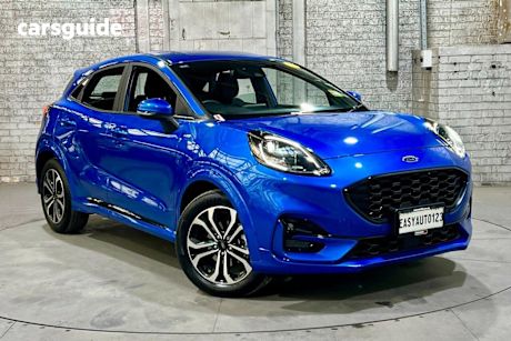 Blue 2021 Ford Puma Hatchback St-Line