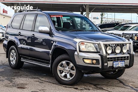 Grey 2004 Toyota Landcruiser Prado SUV GXL 4X4