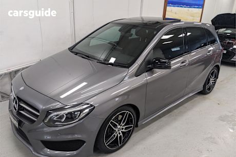 Grey 2017 Mercedes-Benz B-Class Hatch B250 4WD