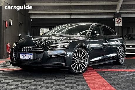 Grey 2018 Audi A5 Hatch SPORT F