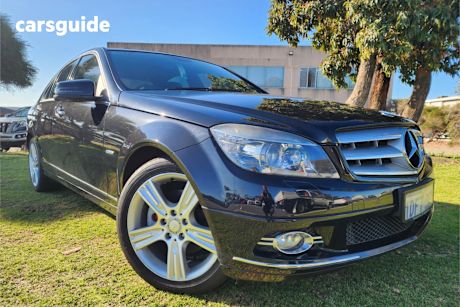 Black 2009 Mercedes-Benz C220 Sedan Cdi Classic
