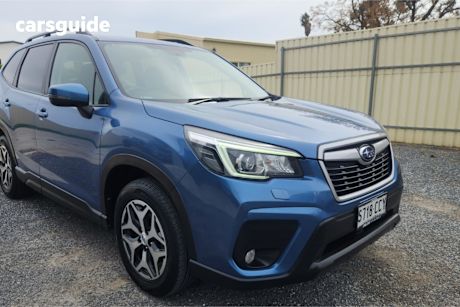 Blue 2019 Subaru Forester Wagon 2.5I (Awd)