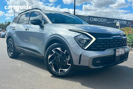 Grey 2022 Kia Sportage SUV SX+ F