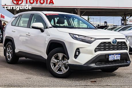 White 2024 Toyota RAV4 SUV GX F