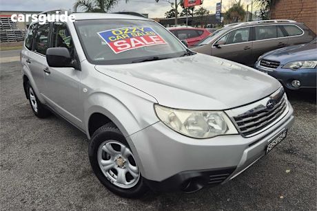Silver 2008 Subaru Forester SUV X