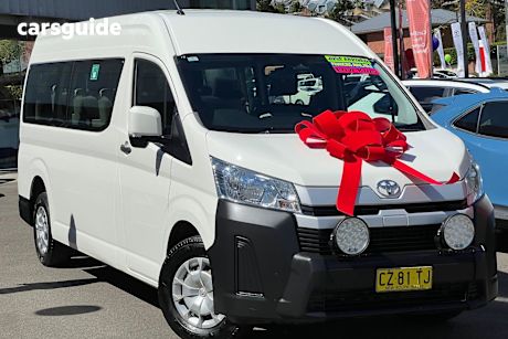 White 2020 Toyota HiAce OtherCar COMMUTER R