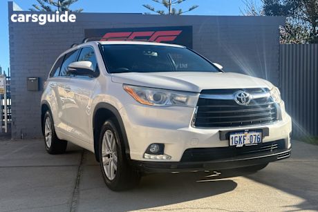 White 2014 Toyota Kluger Wagon Gx (4X4)