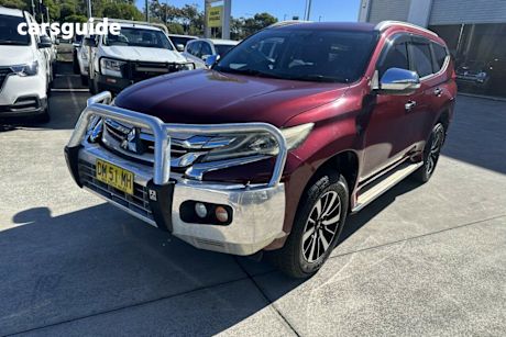 Red 2016 Mitsubishi Pajero Sport Wagon Gls (4X4) 7 Seat