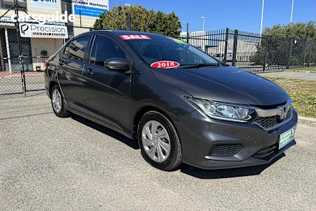 Grey 2018 Honda City Sedan Vti