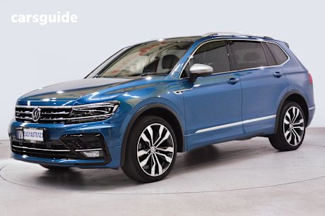 Blue 2020 Volkswagen Tiguan Wagon Allspace 162 Tsi Highline