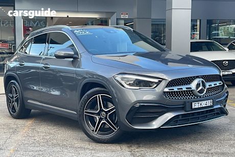Grey 2022 Mercedes-Benz GLA200 Wagon 4Matic