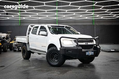White 2016 Holden Colorado Ute Tray LT 4X4